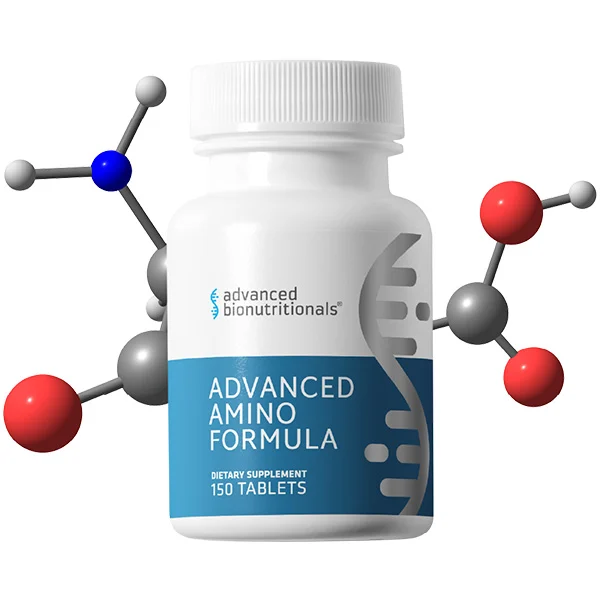 Advanced Amino Formula: Boost Muscle Growth and Energy with essential amino acids.